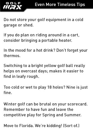 Even More Tips For Winter