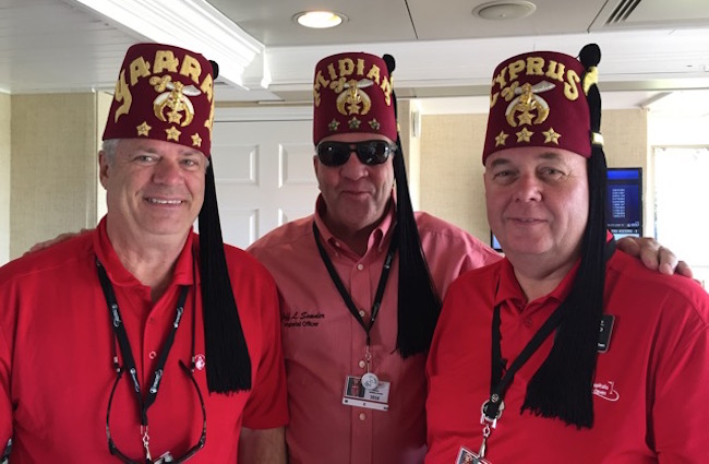 Three Fez Wearers