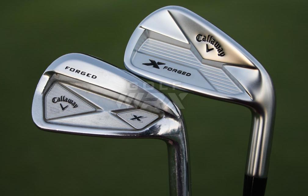Callaway 2013 X Forged (left) vs. 2017 X Forged