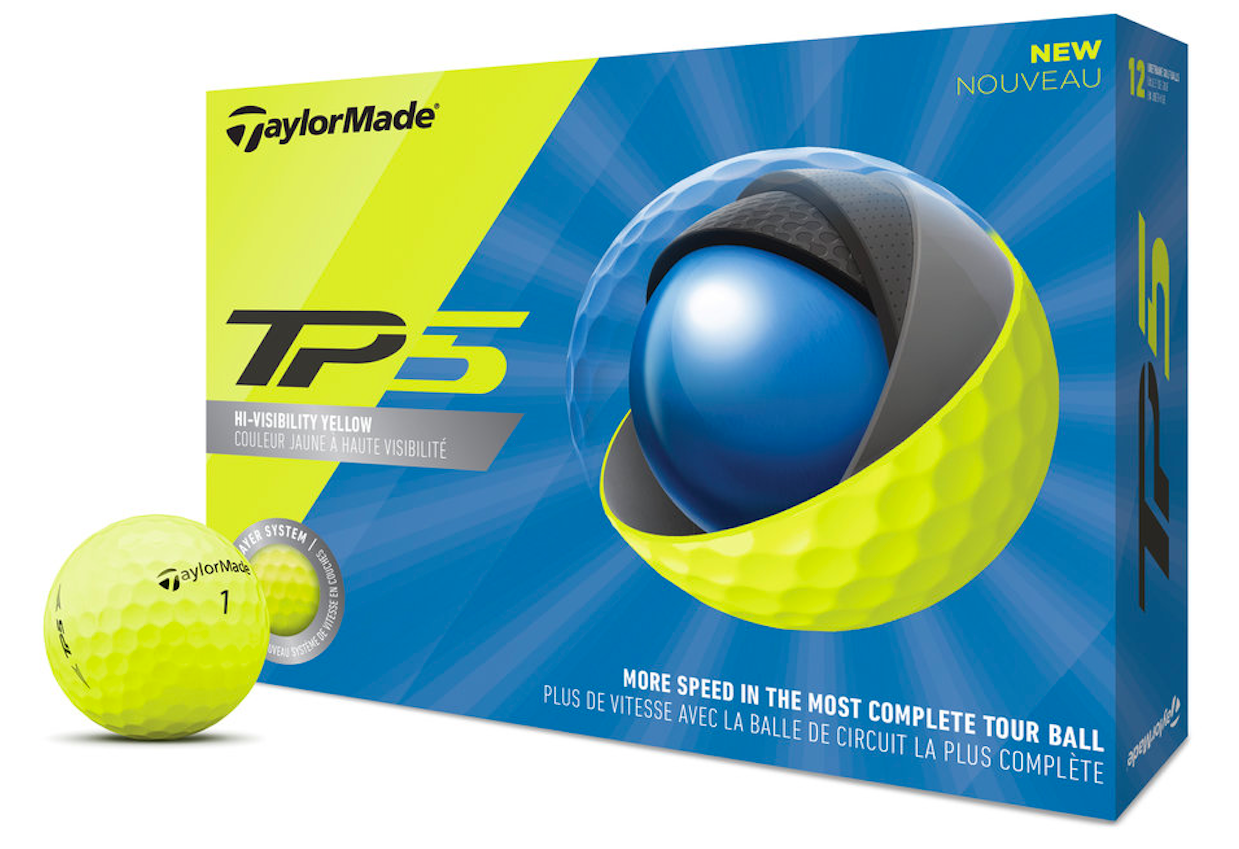 TaylorMade TP5, TP5X Yellow