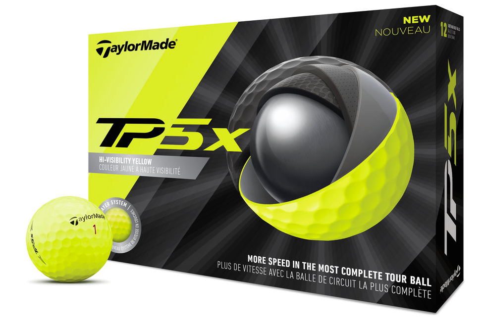 TaylorMade TP5, TP5X Yellow