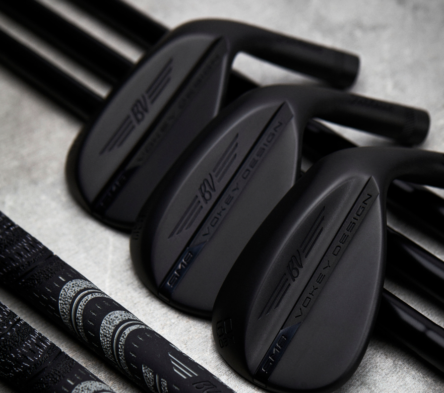 Titleist Vokey SM8 Jet Black wedges