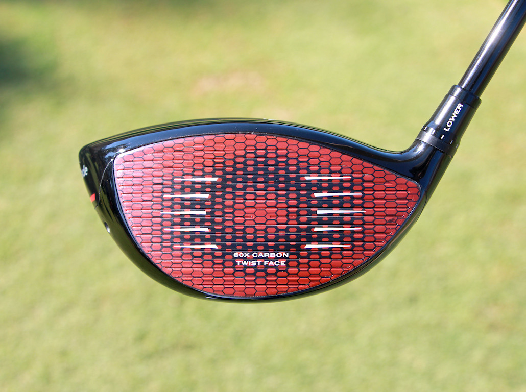 TaylorMade Stealth Plus driver: Face view