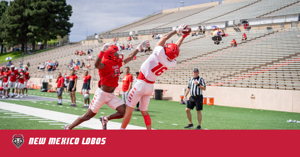 UNM FOOTBALL: 1st scrimmage in the books 