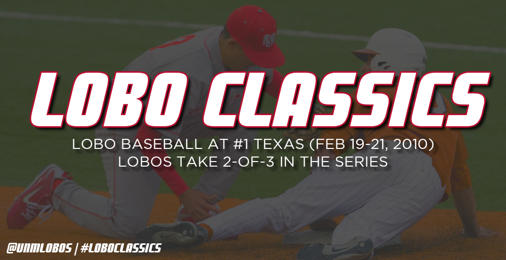 Lobo Classics - Baseball at Texas (2010)