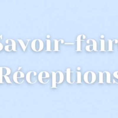 Savoir faire et recetions logo