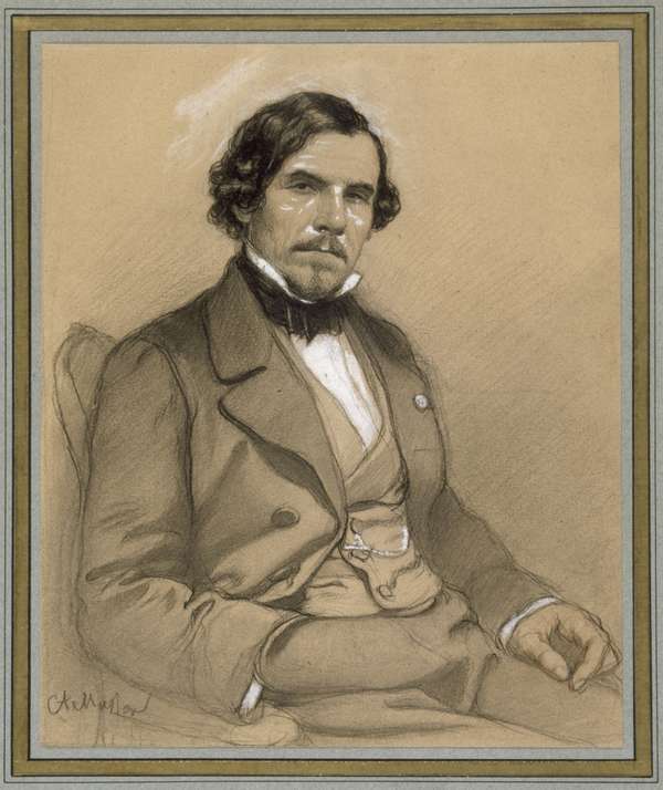 Affiche de Delacroix : un lieu, un artiste