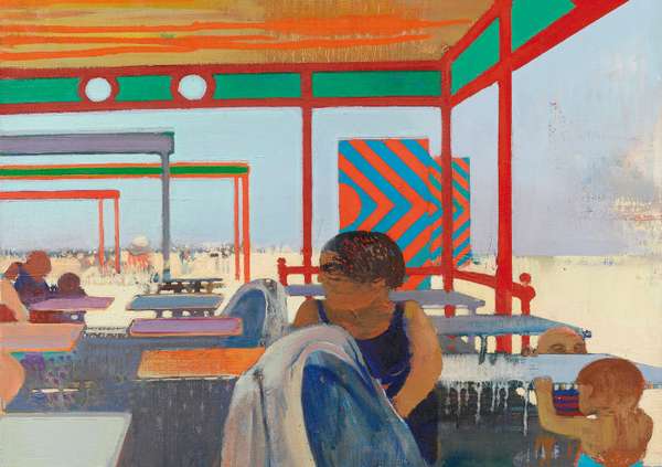 Affiche de Leonardo Cremonini, Le regard en miroir
