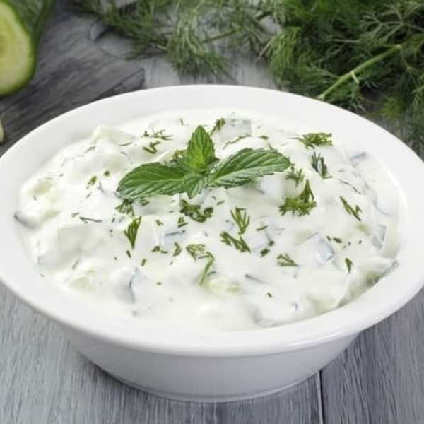 Salade de concombre au yaourt