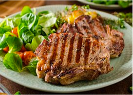 CHULETA CENTRO 180 GR C/U CONGELADO 8 UND(1,44 KG X PAQUETE) - Susaron - $4.698