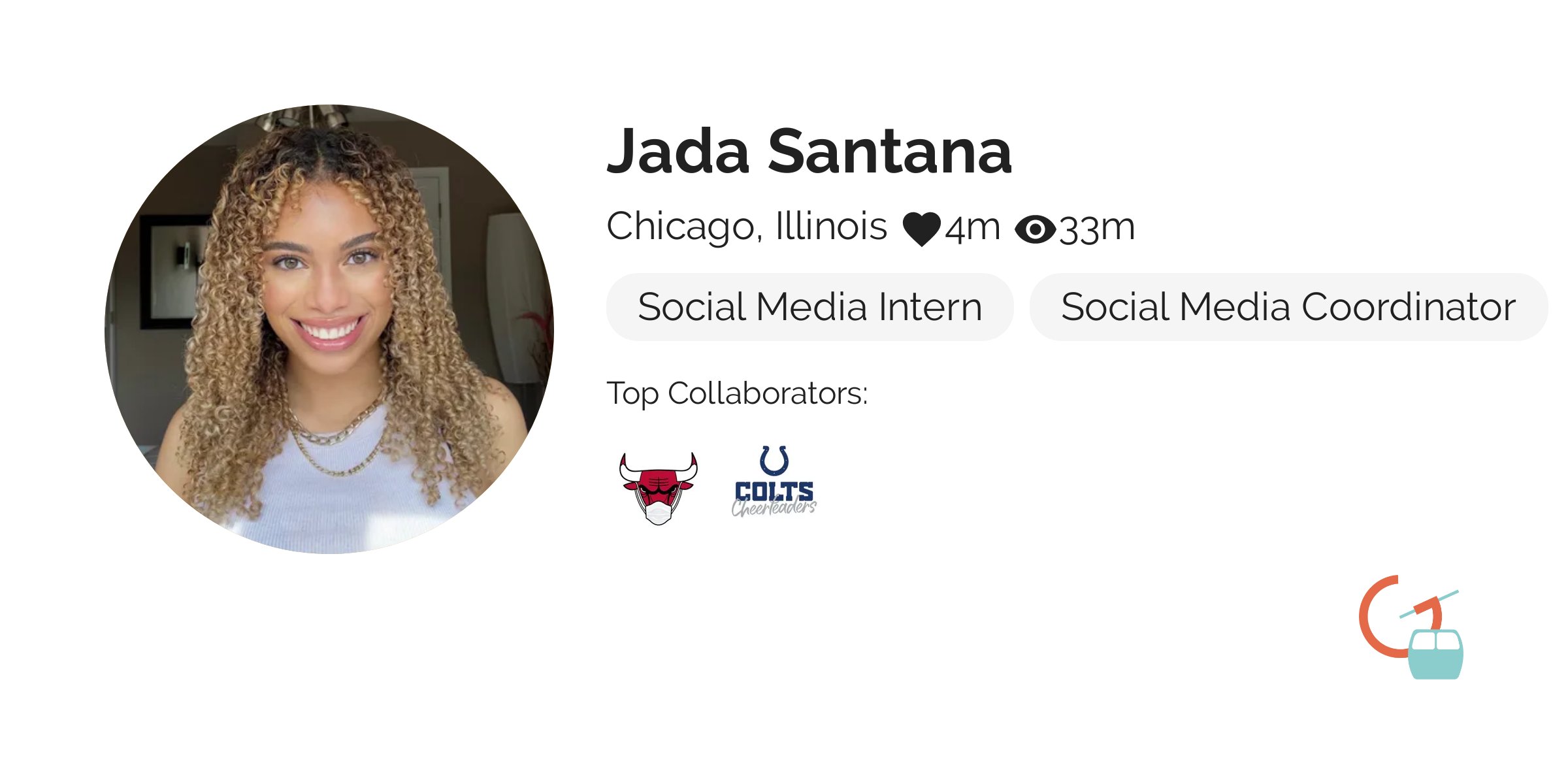 Jada Santana - Digital Content Coordinator - Chicago Bulls