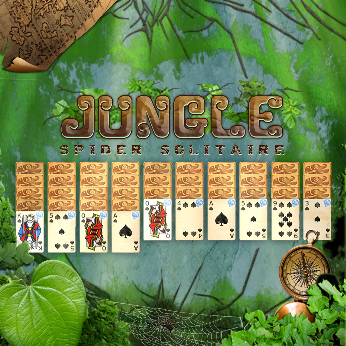 Jungle Spider Solitaire logo