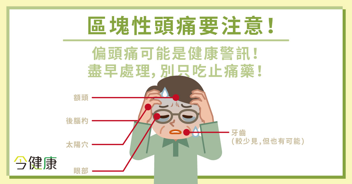 區塊性頭痛要注意 偏頭痛可能是健康警訊 盡早處理 別只吃止痛藥 今健康 區塊性頭痛要注意 偏頭痛可能是健康警訊 盡早處理 別只吃止痛藥 今健康