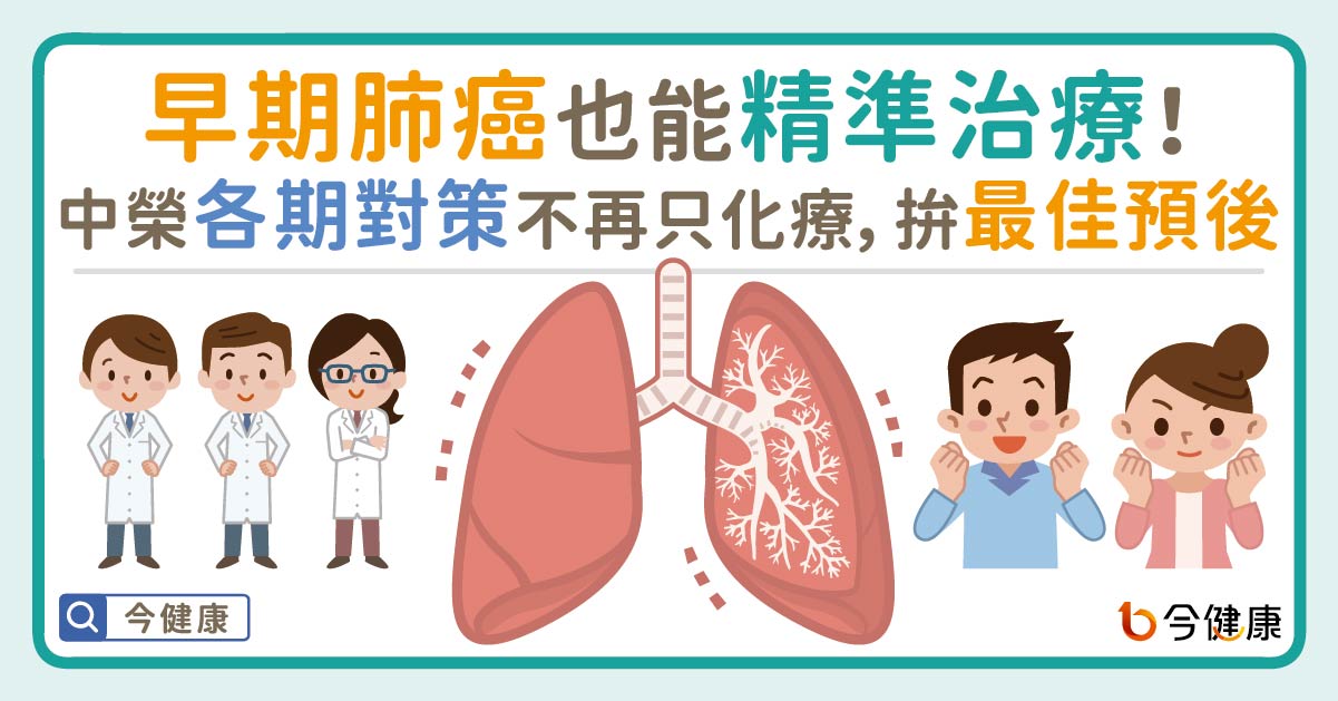 臺中榮總早期肺癌多專科治療共識出爐 基因檢測有助精準治療拚最佳預後