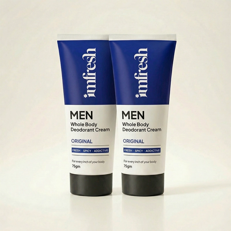 imfresh Men (Original) Deodorant Cream | Pack of 2