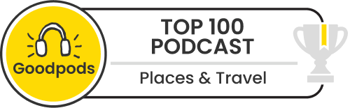 goodpods top 100 places & travel indie podcasts