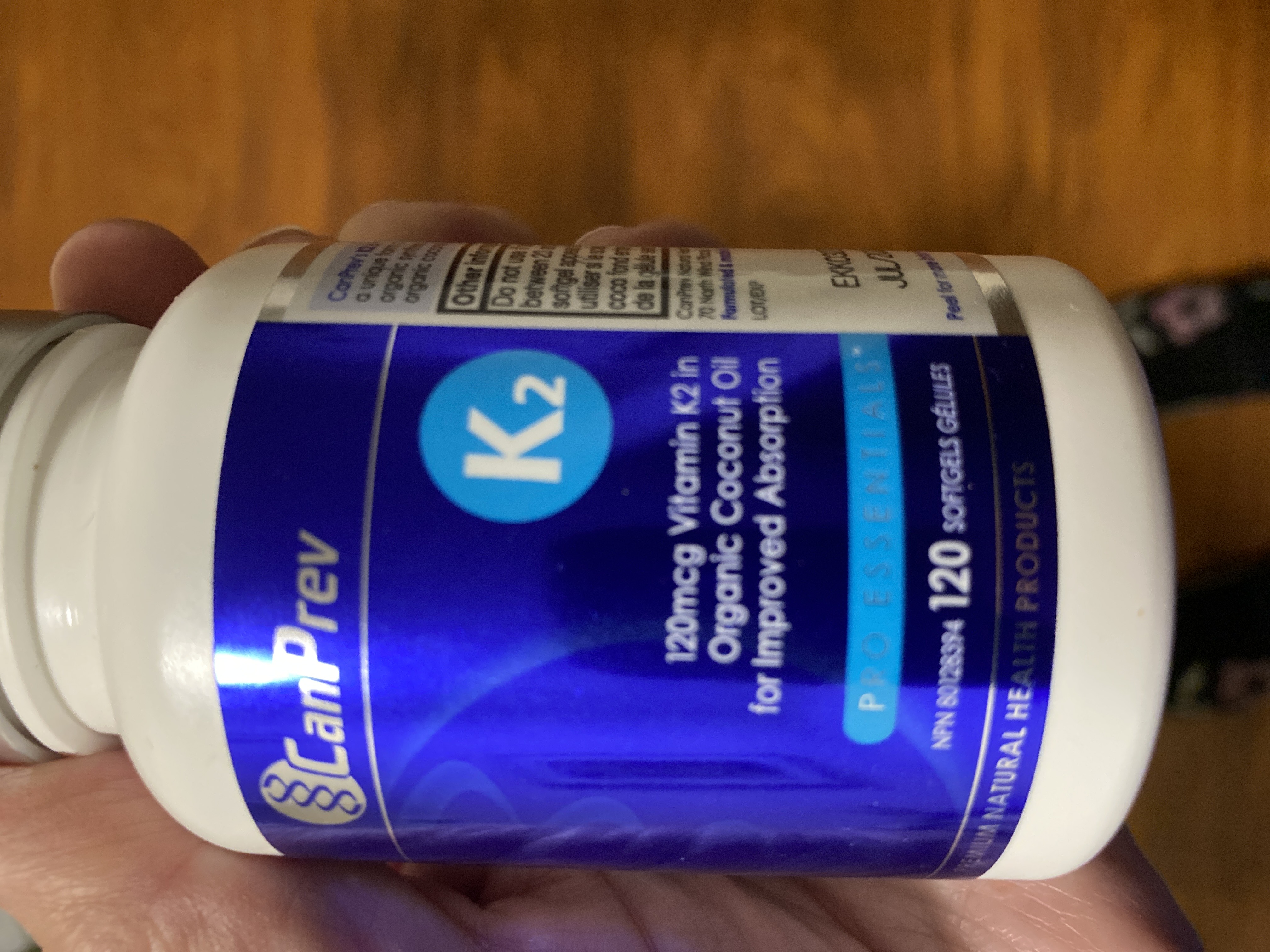 CanPrev Pro-Essentials Vitamin K2 120 mcg