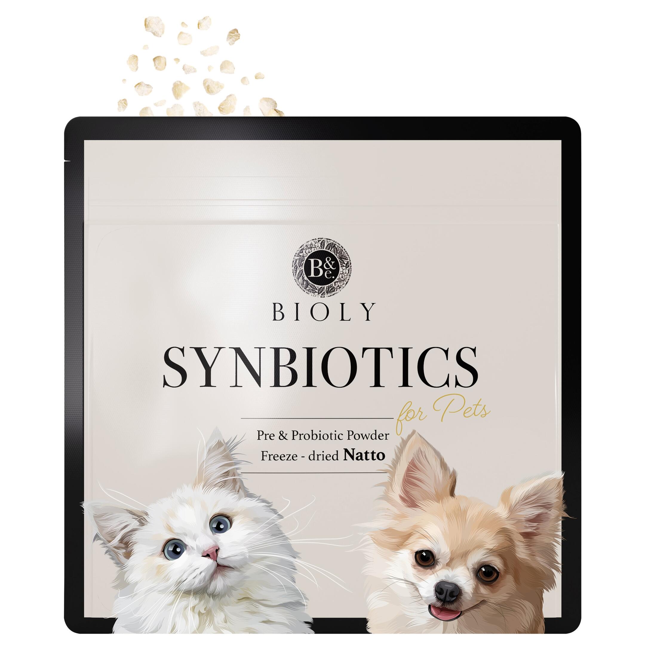 BIOLY SYNBIOTICS for Pets ペットの腸活ふりかけ・おやつ サプリメント ペットのためのスーパーフードふりかけ 犬のおやつ