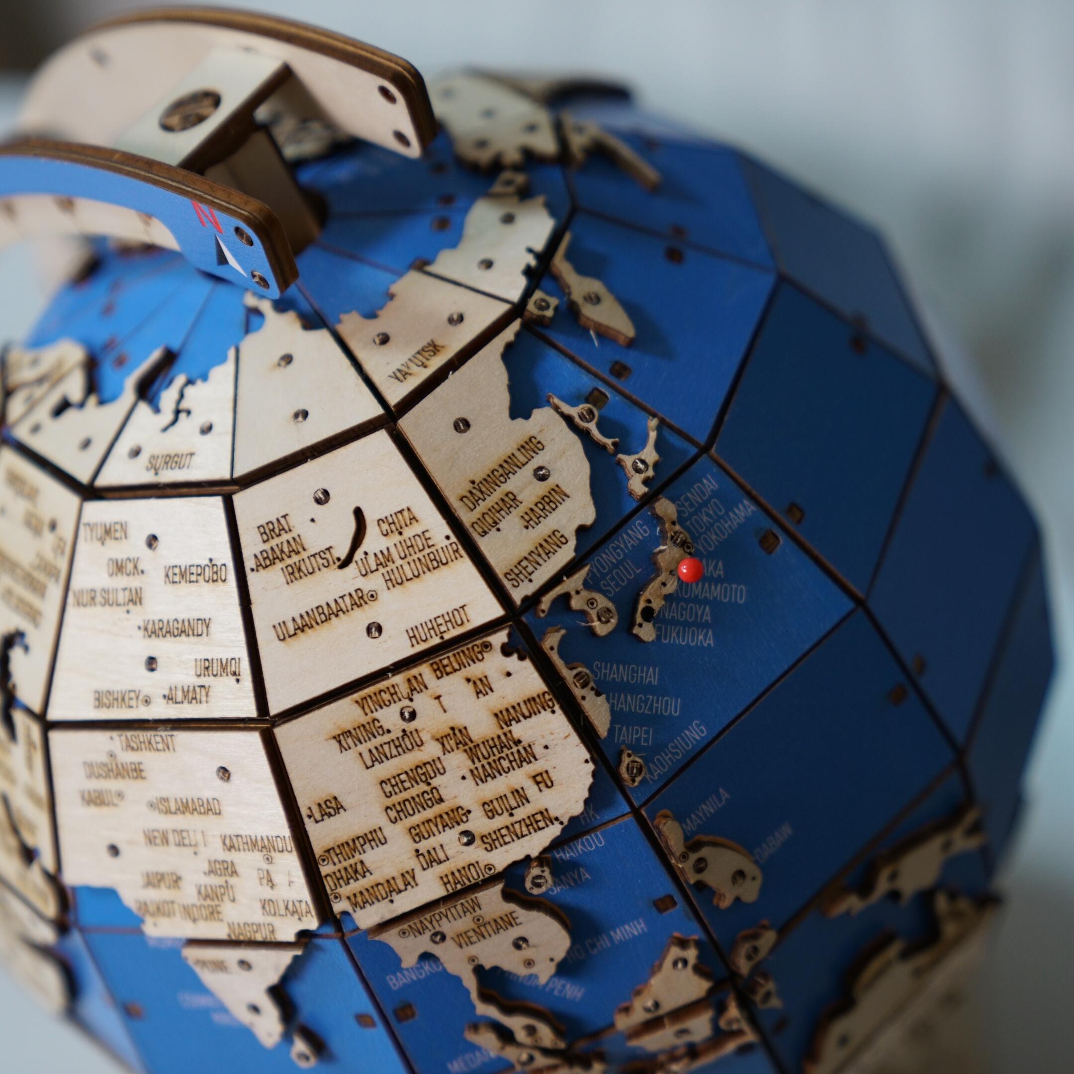 大人が本気になる！動くパズル地球儀「THE MARGLOBE」 - 仕入れ