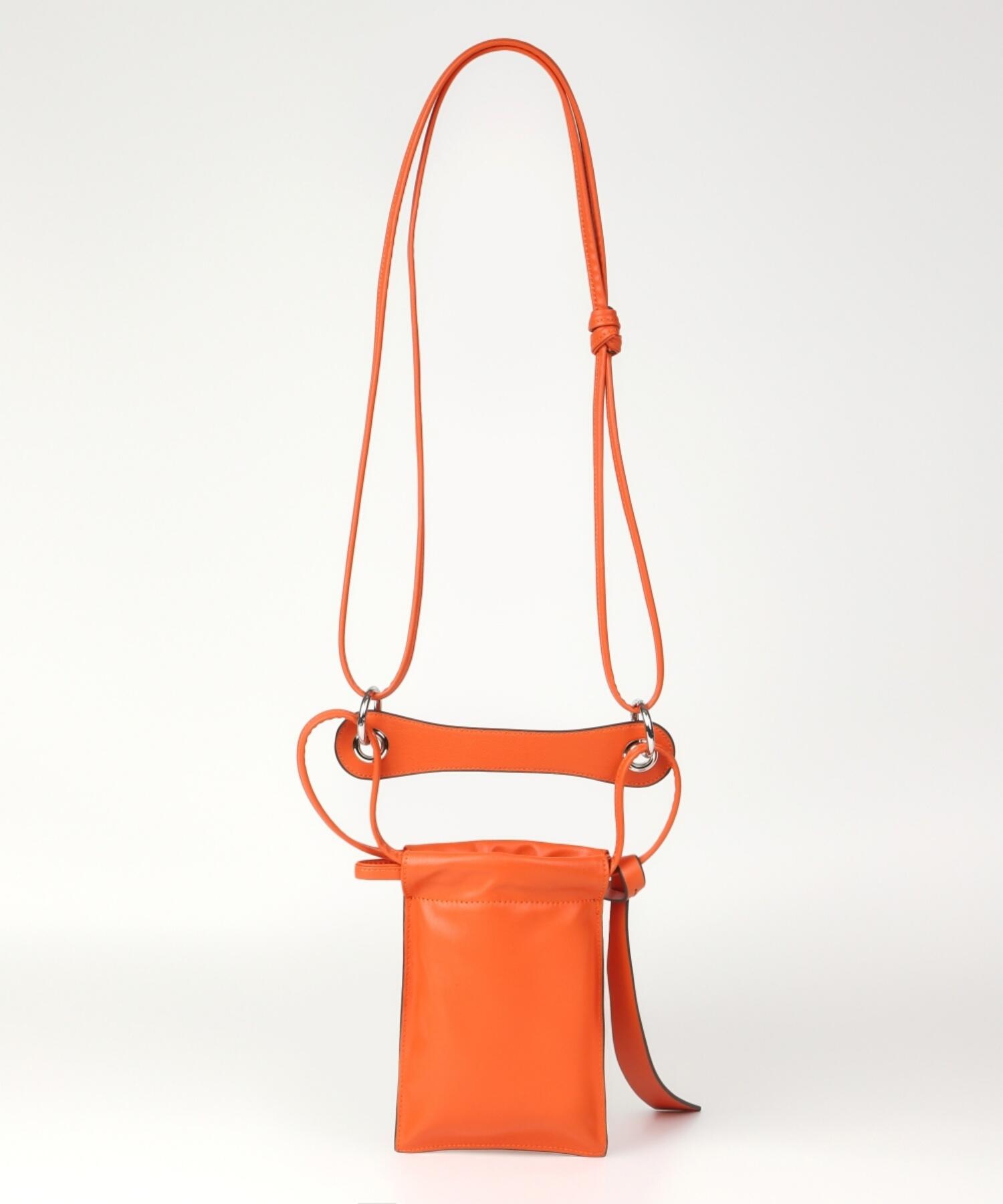 Apple Leather x PINATEX 2way Shoulder Bag ORANGE の商品ページ