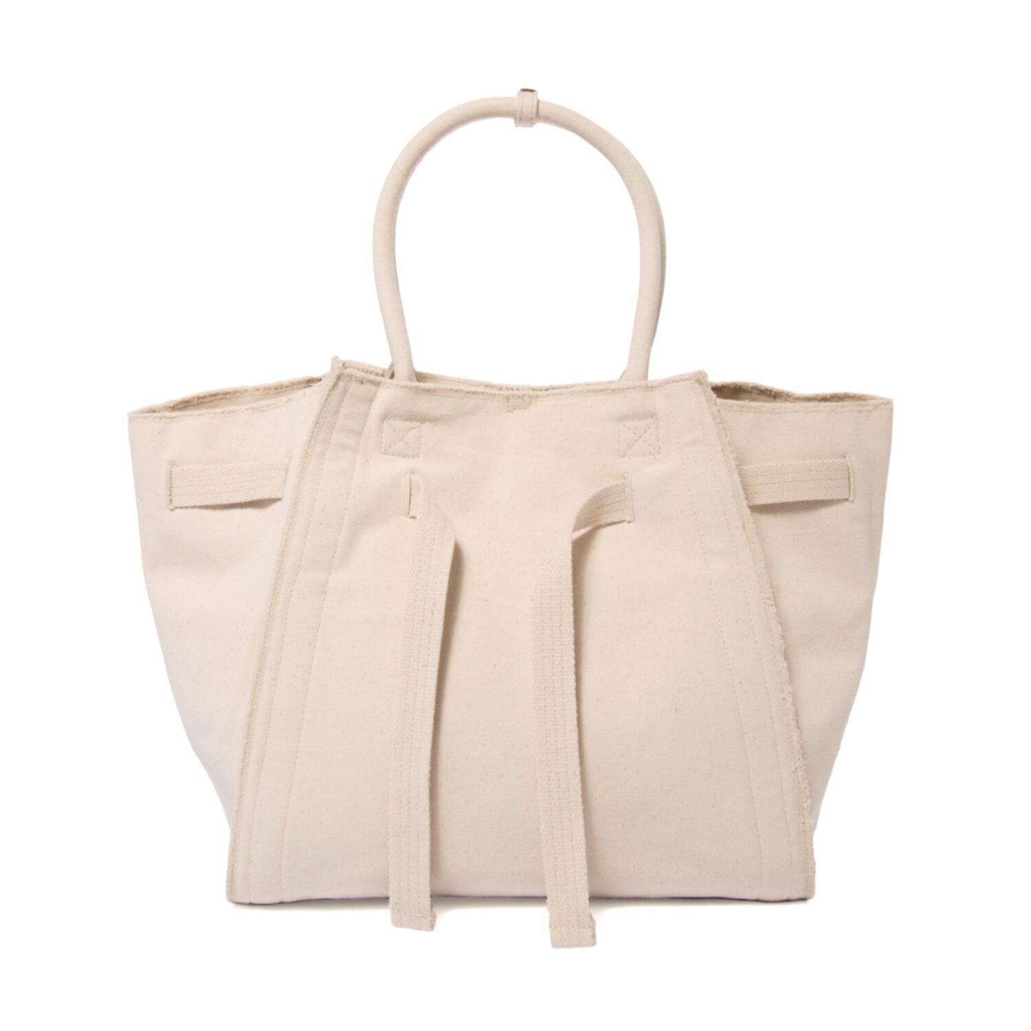 Recycled Canvas Belt Tote Large/12-01212004 IVORY の商品ページ