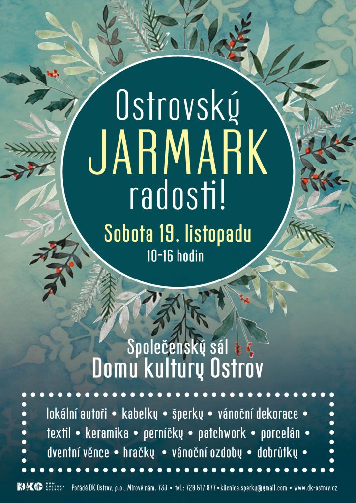 DŮM KULTURY OSTROV - JARMARK RADOSTI