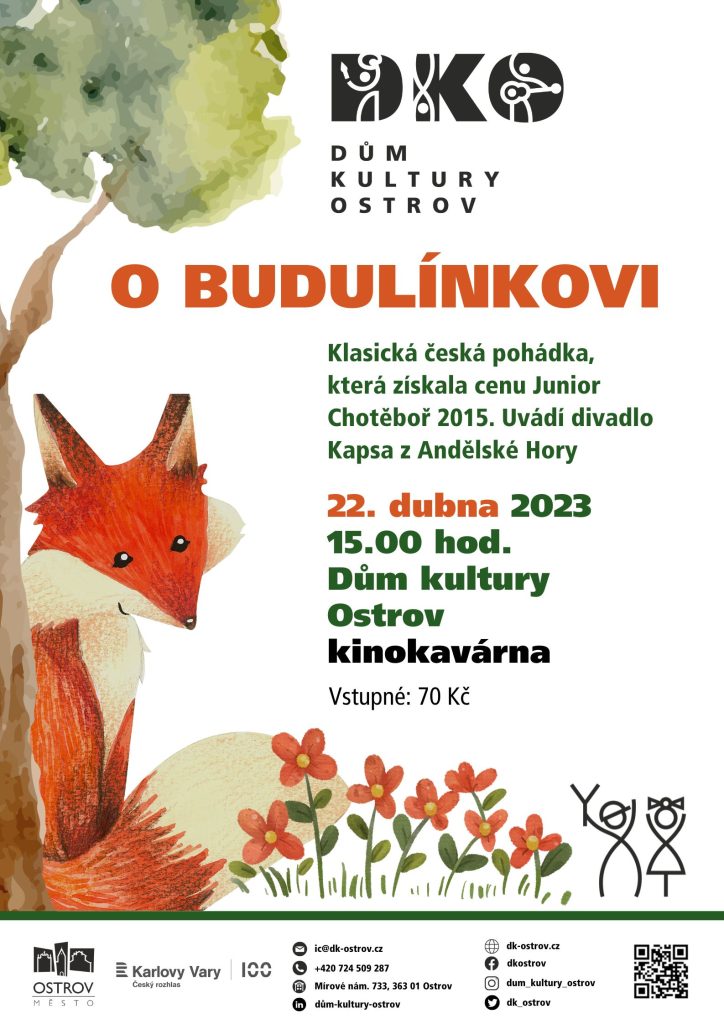 DŮM KULTURY OSTROV - O Budulínkovi
