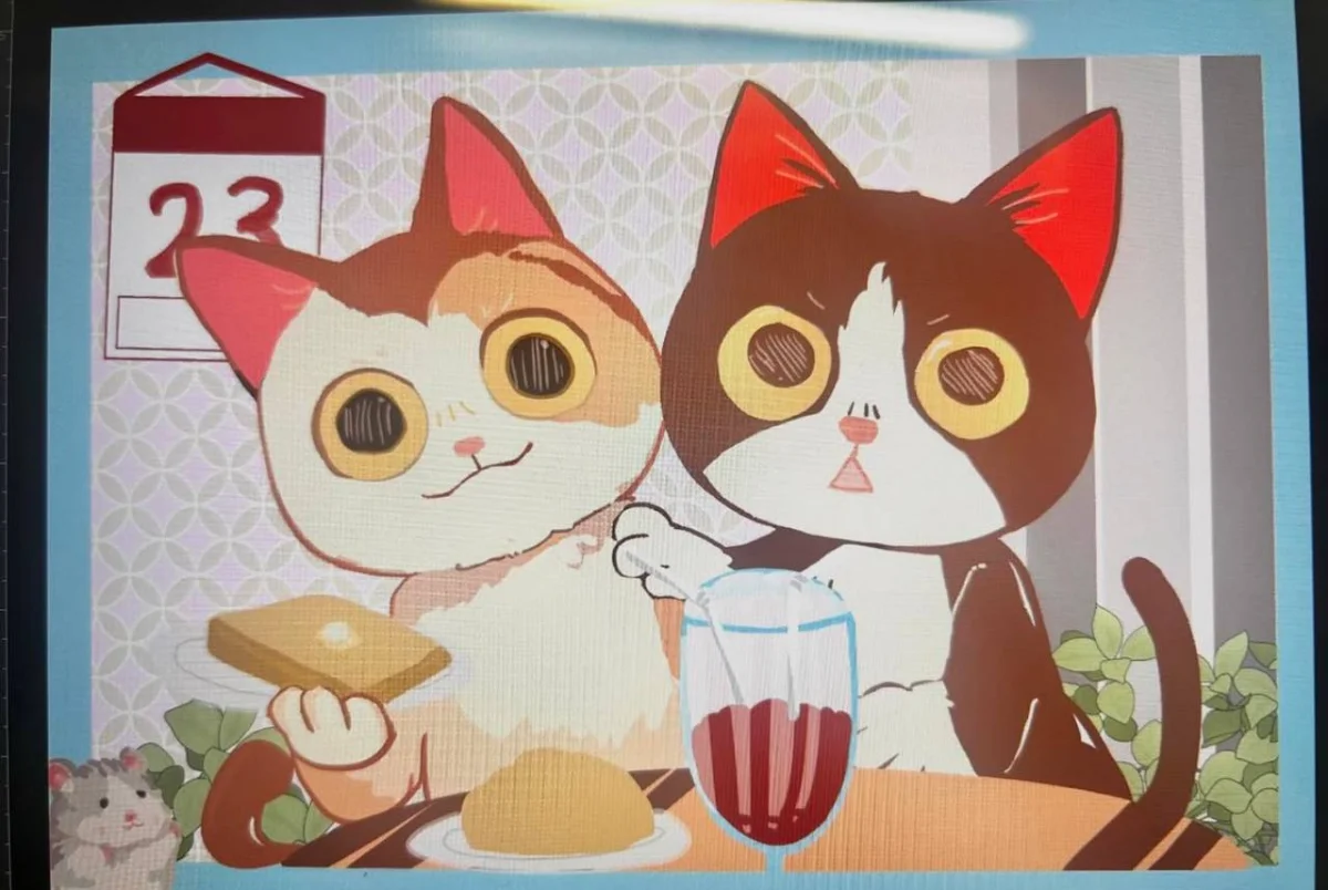 想介紹一位本地貓貓畫家《緣形》