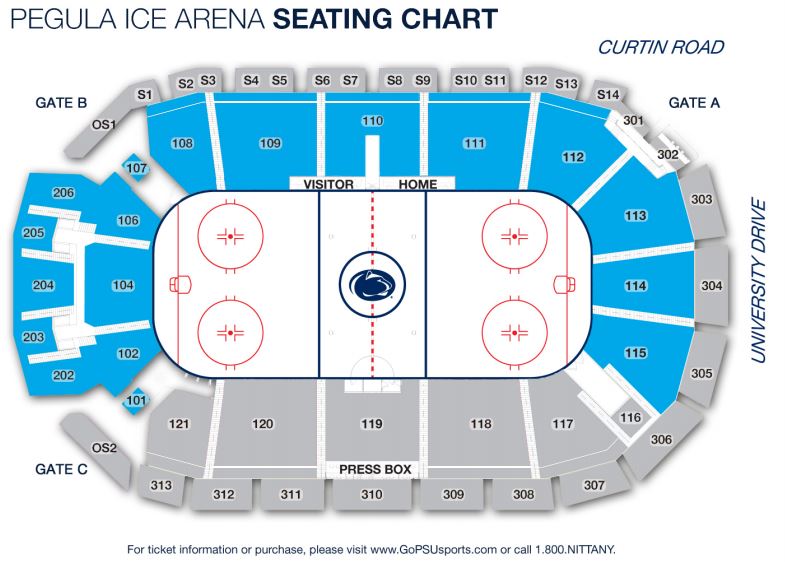 Pegula Ice Arena Seating Chart