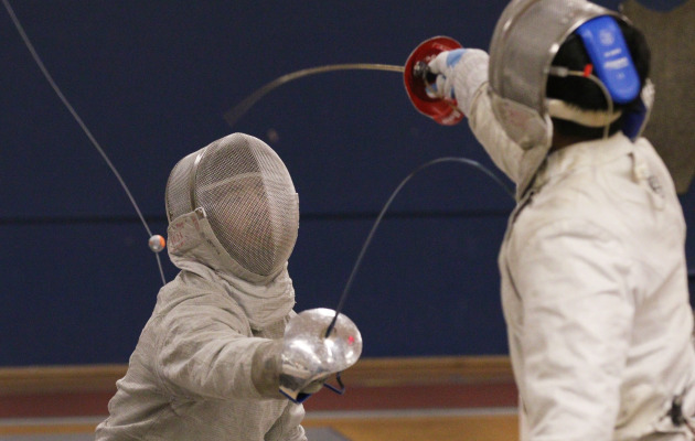 Senior captain Kaito Streets took home first place in mixed sabre today