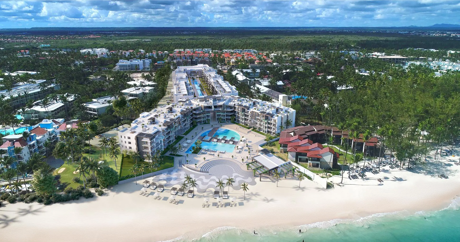 Punta Cana Condominio Frente a la Playa en Venta | Ocean Bay 3 BDR PH | Cortecito-Corales, República Dominicana – El Cortecito