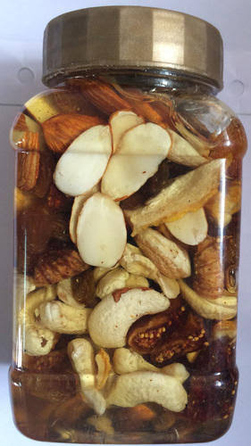 Mixed dry fruits bottle