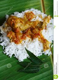 Chicken sambar rice