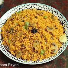 Mushroom Biryani