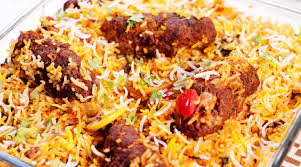 Chicken Kabab Biryani