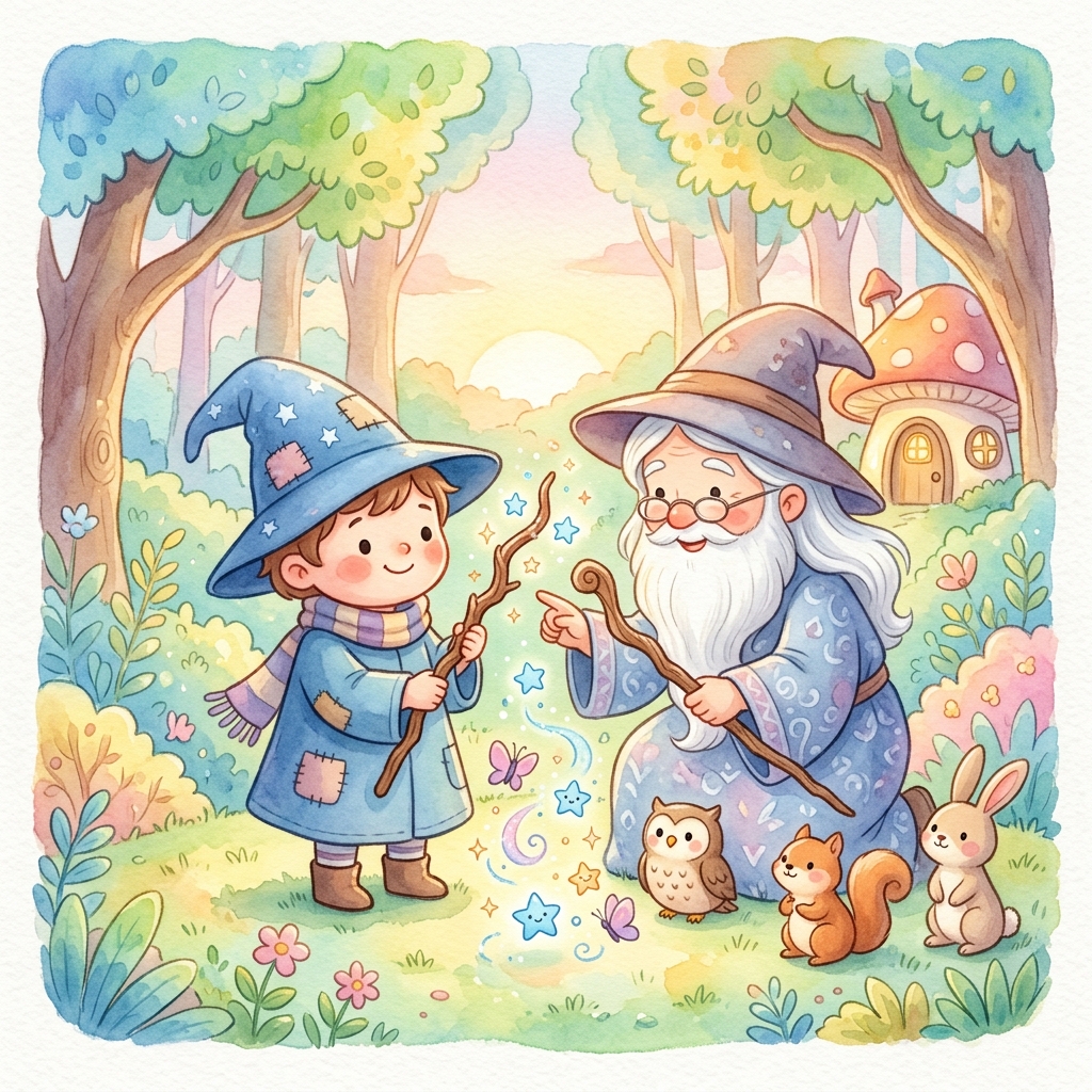 The Wizard Who Couldn't Stop Giggling