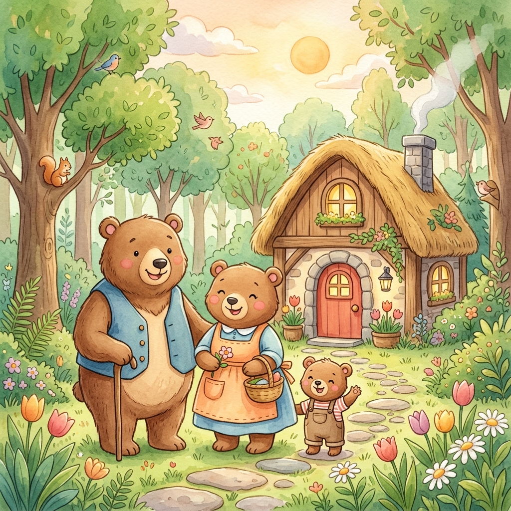 Goldilocks and the Three Kind Bears