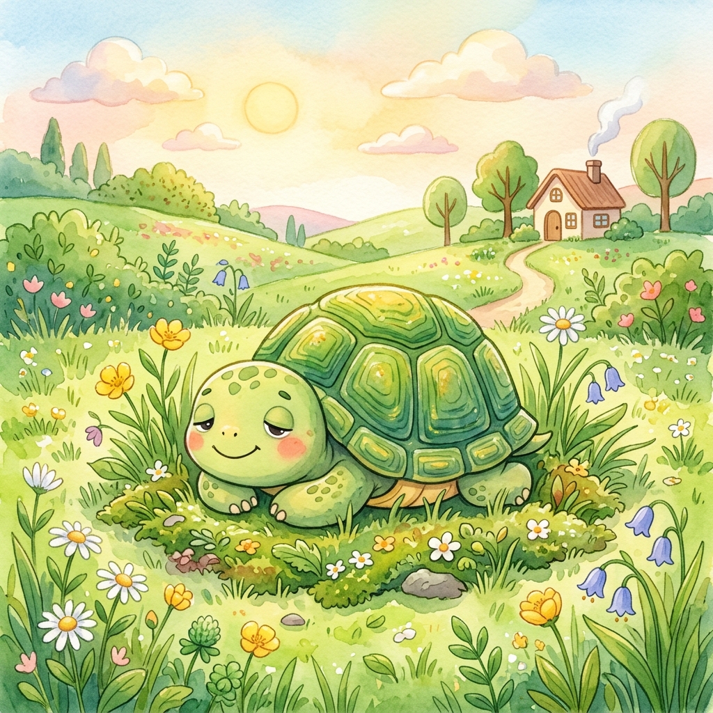 The Turtle Who Could Run Fast