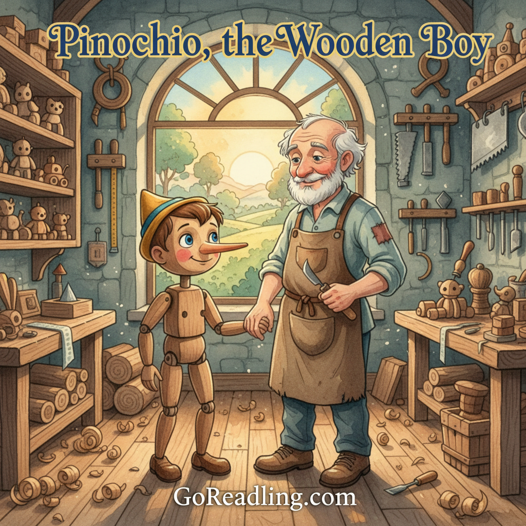 Pinocchio, the Wooden Boy