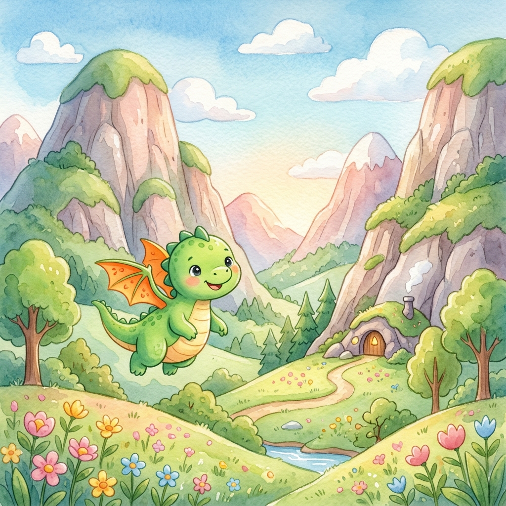 The Dragon Who Breathed Bubbles