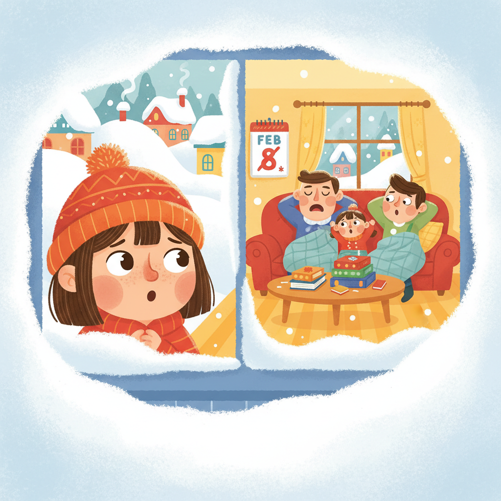 Illustration for The Long Winter