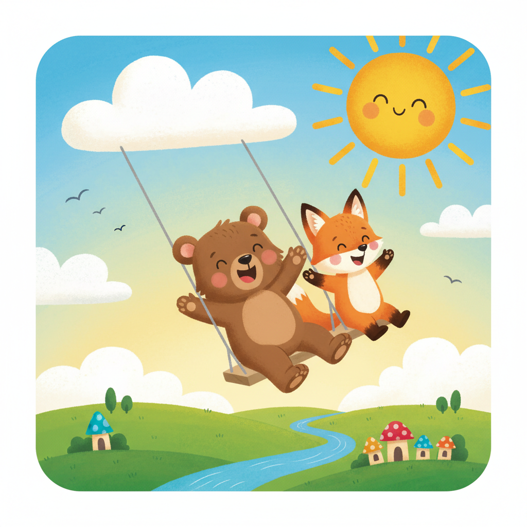 Illustration for Up and Down: Up high!