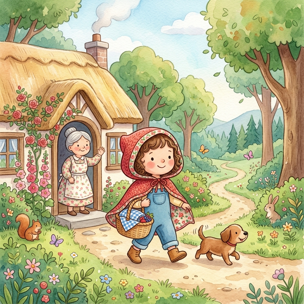 Little Red and the Friendly Woodsman