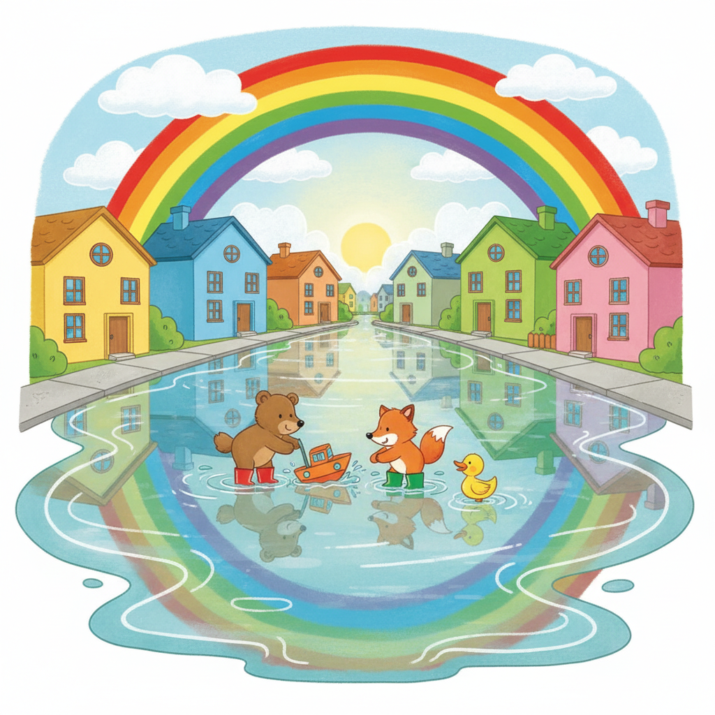 The Big Puddle illustration