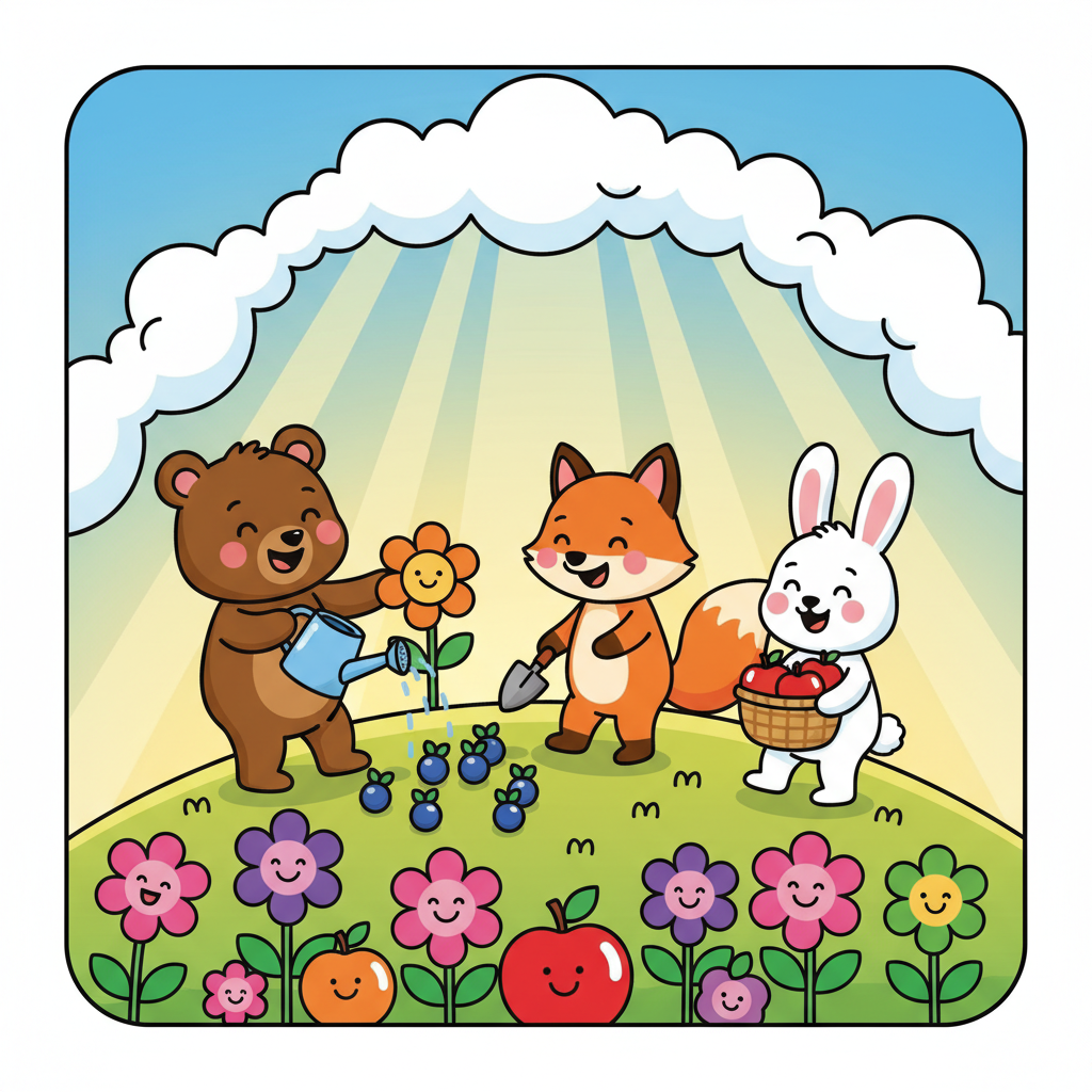 Illustration for I Can Help: Helping feels good!