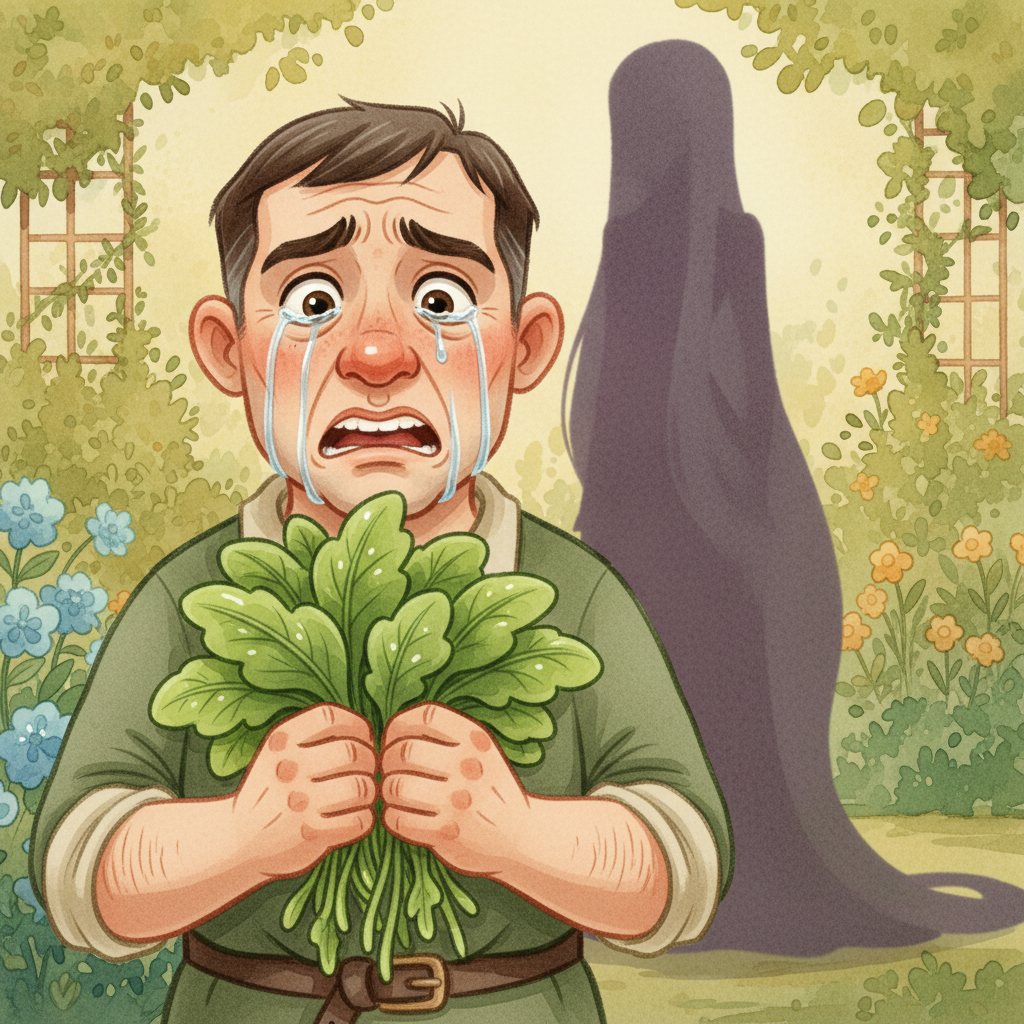 Illustration for Rapunzel: Thomas wanted to refuse. Every fiber of his being screamed at him to refuse, to …
