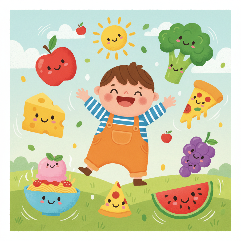 My Favorite Foods illustration