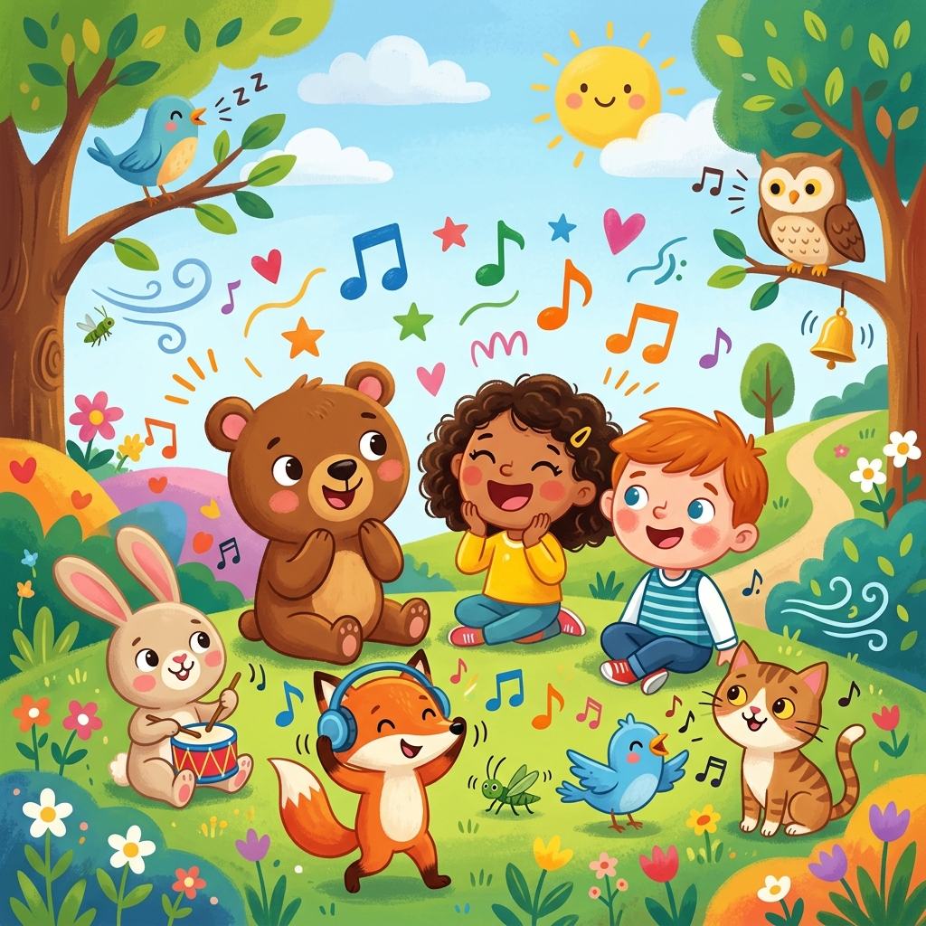 Illustration for What I Hear: So many sounds!