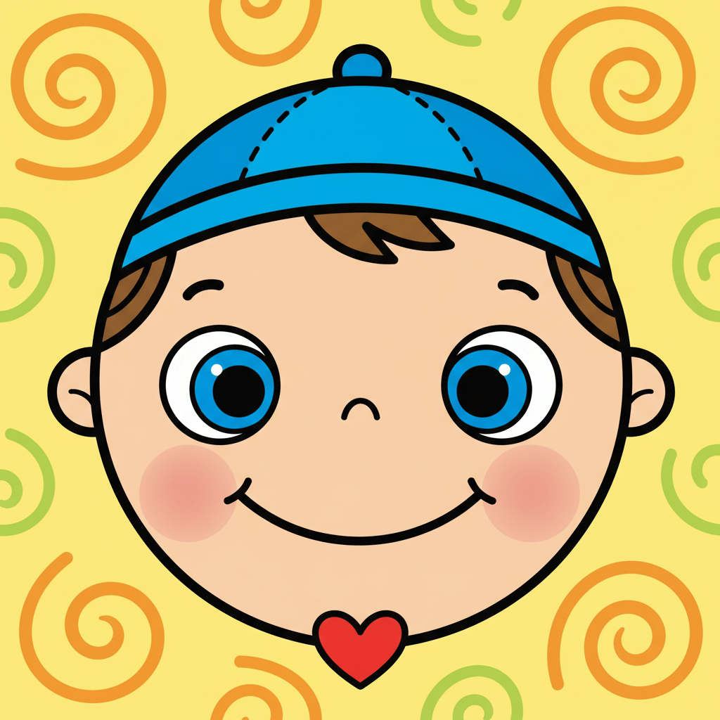 Illustration for On My Face: Two eyes.