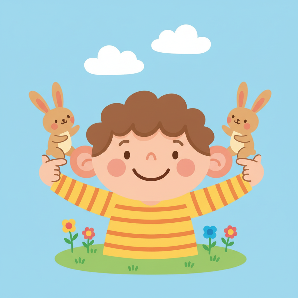 Illustration for On My Face: Two ears.